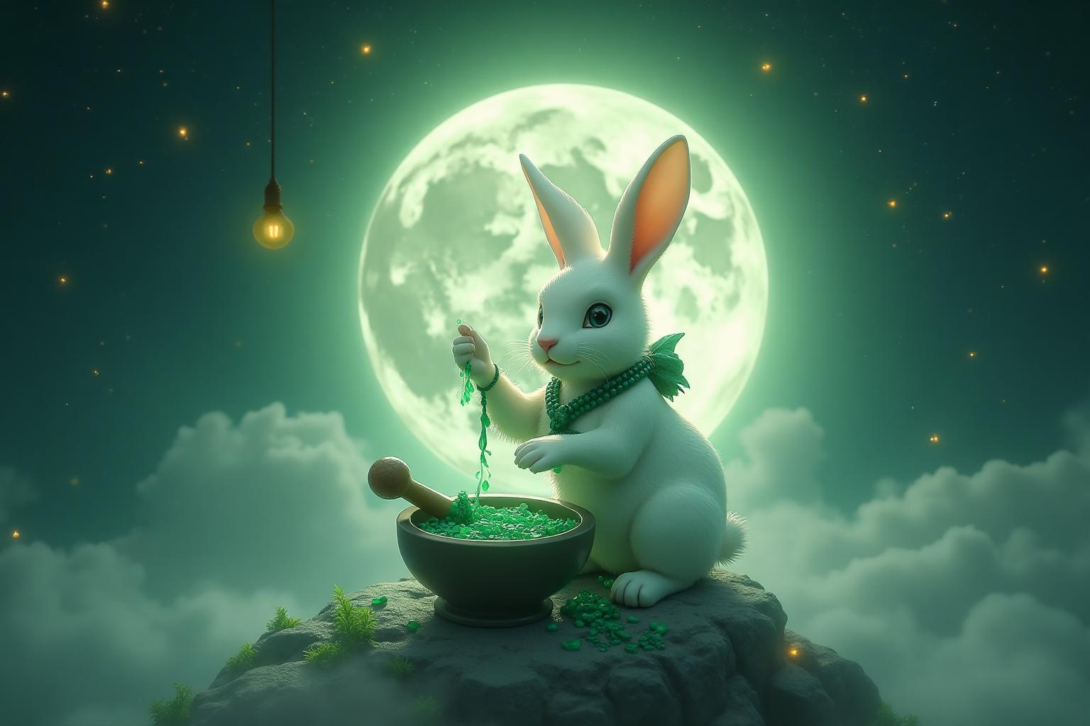 玉兔 Jade Rabbit | Chinese Moon Legend